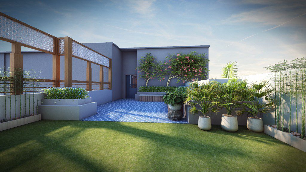 Rooftop garden